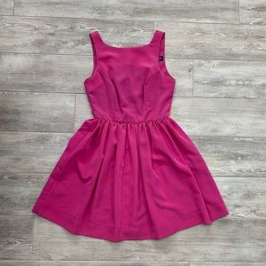 american apparel lola dress magenta